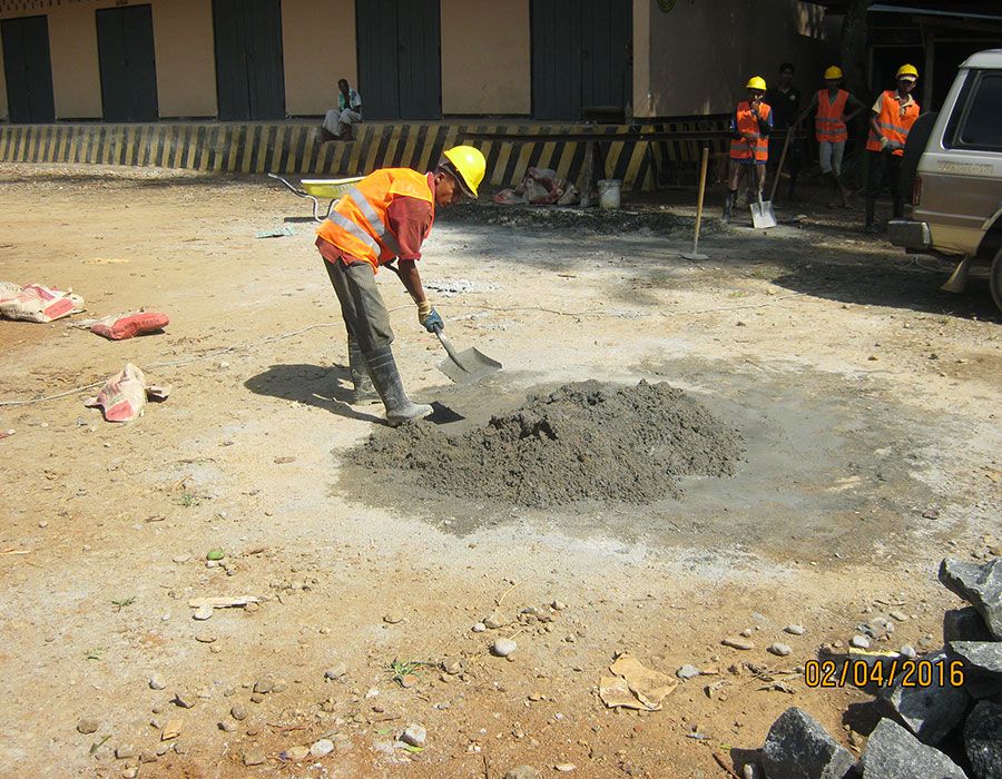 Construction of Two Storied Office Building for Coconut Cultivation Board 